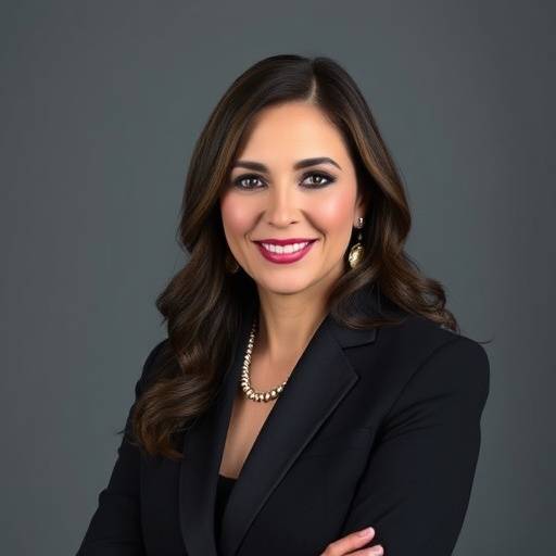 Portrait of Eleanor Vance, Founder and CEO of Aurora Studios.